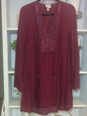 Knox Rose Burgundy Dress